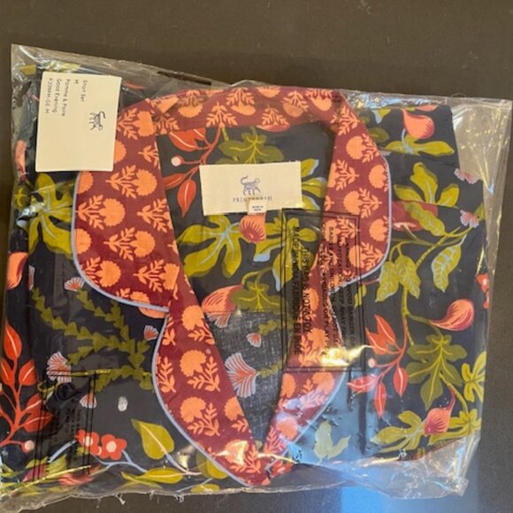 Printfresh Pomme & Poire Short PJ Set Medium NWT - Picture 10 of 12